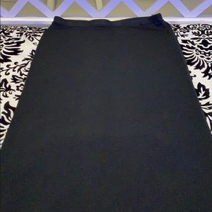Black skirt